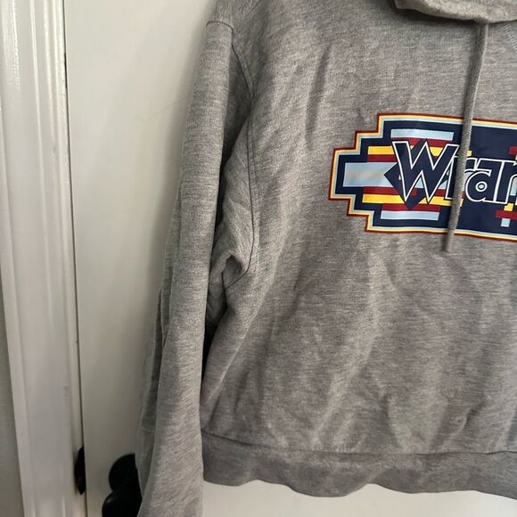 Wrangler Women’s Grey Cropped Hoodie Size S - Picture 5 of 10